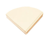 100 Pack Natural Filter Paper for 1 Cup Drippers - Barista Supplies